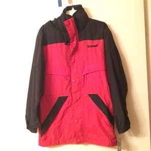 NWT Harvard Square Men Windbreaker Rain Coat Size S